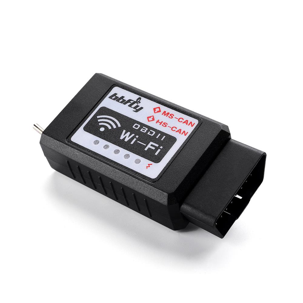 bbfly-BB77105 ELM327 WiFi Modified FORScan HS-CAN/MS-CAN Ford Mazda OBD2 for iPhone iPad Windows